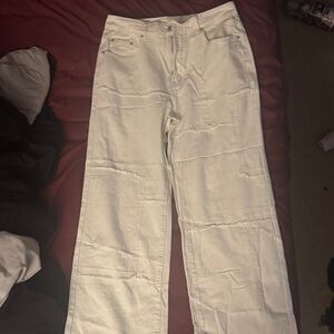 Women's White Jeans